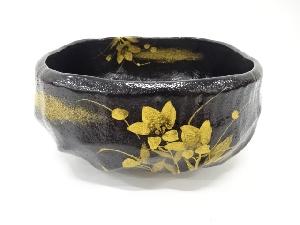 金彩　桔梗　菓子器